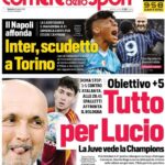 corriere-dello-sport:-“il-napoli-affonda!-inter,-scudetto-a-torino”