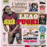l’apertura-de-la-gazzetta-dello-sport-e-sul-milan:-“leao-sei-fuori”