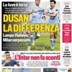 corriere-dello-sport-apre-con-la-vittoria-della-juventus:-“dusan-fa-la-differenza”