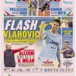 lotta-champions,-gazzetta-dello-sport:-“flash-vlahovic!-allegri-ribalta-il-milan”