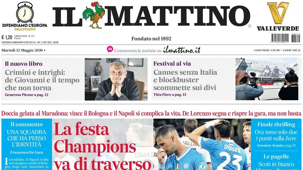 napoli-ancora-sconfitto-in-casa,-il-mattino:-“la-festa-champions-va-di-traverso”