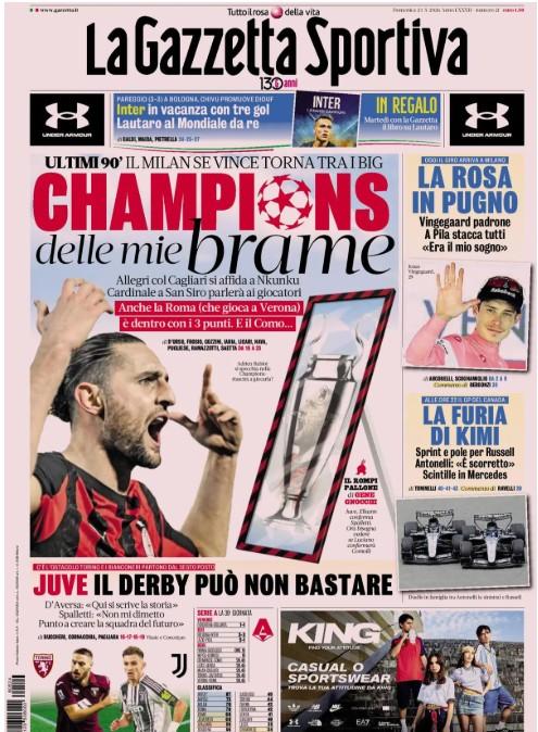 corsa-al-4°-posto,-gazzetta-dello-sport:-“champions-delle-mie-brame”