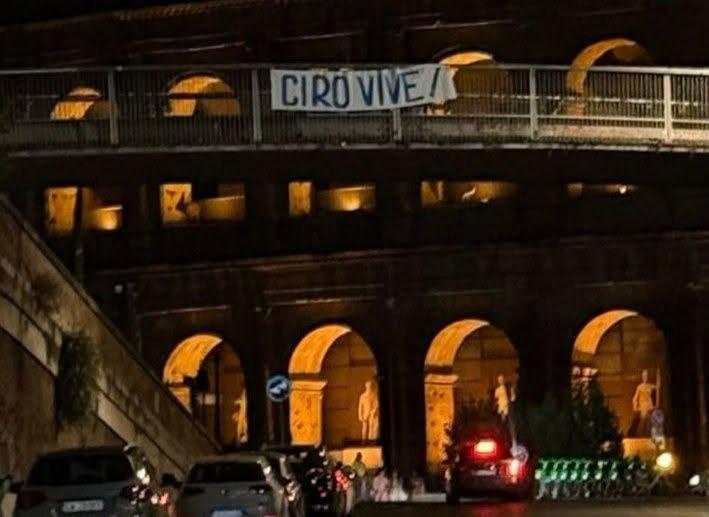 12-anni-senza-ciro-esposito:-striscione-all’esterno-del-colosseo