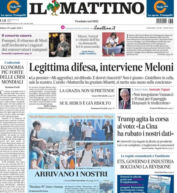 napoli-in-ritiro,-l’apertura-de-il-mattino:-“arrivano-i-nostri”