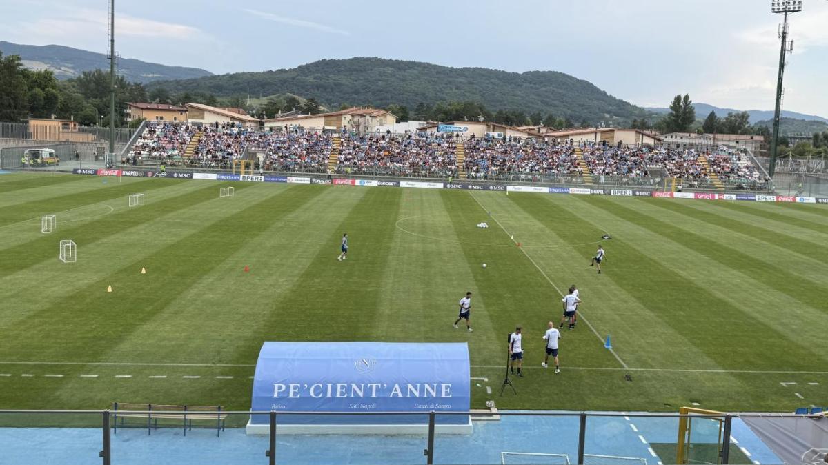 castel-di-sangro,-day-3:-lavoro-atletico-a-secco,-gilmour-ritrova-il-pallone.-c’e-gutierrez!