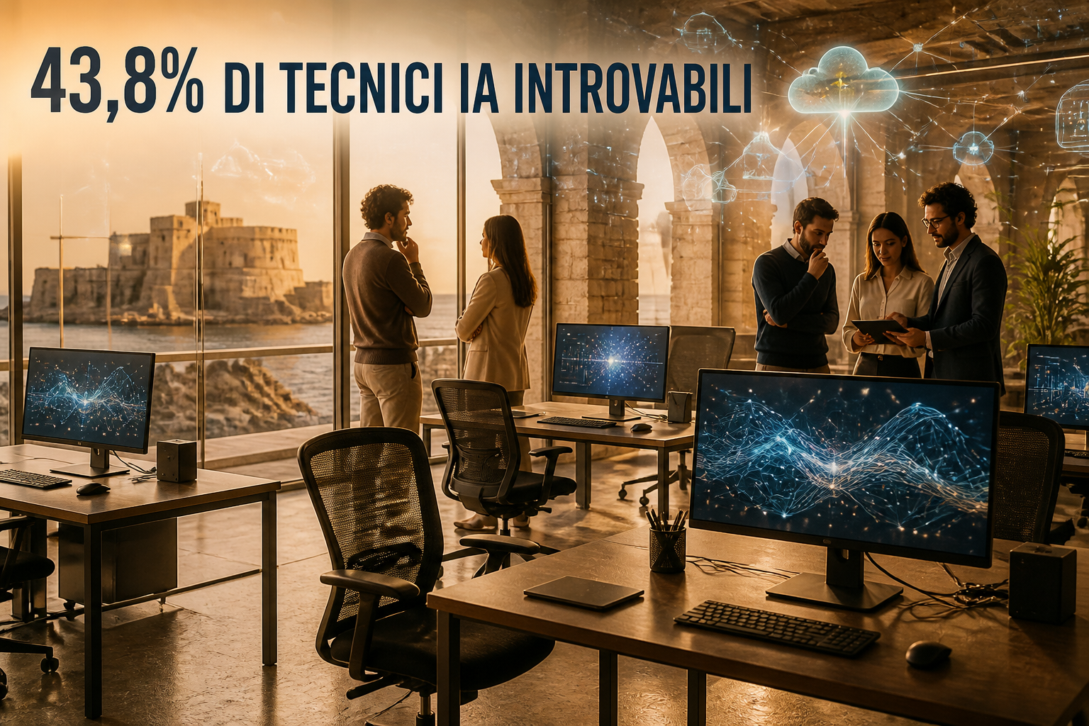 campania-a-corto-di-tecnici-ia:-31mila-figure-mancanti,-a-caserta-le-imprese-non-trovano-il-43,8%-dei-candidati