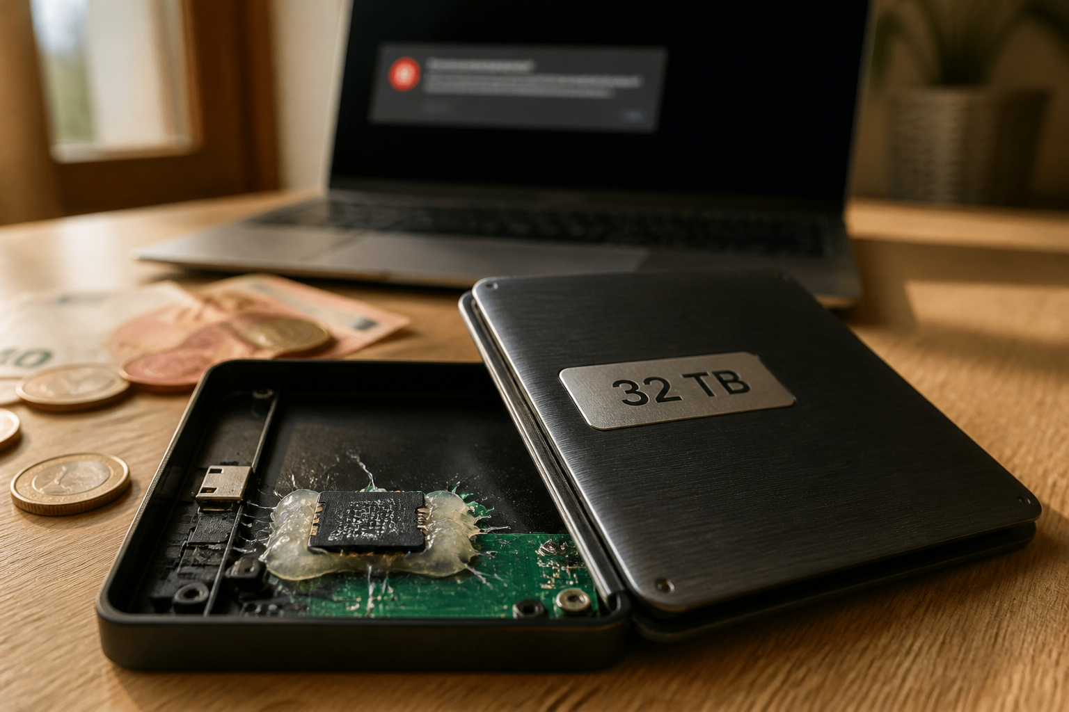 comprava-un-disco-esterno-da-32-tb-per-pochi-euro,-dentro-trovava-solo-una-microsd-incollata-alla-scheda-madre