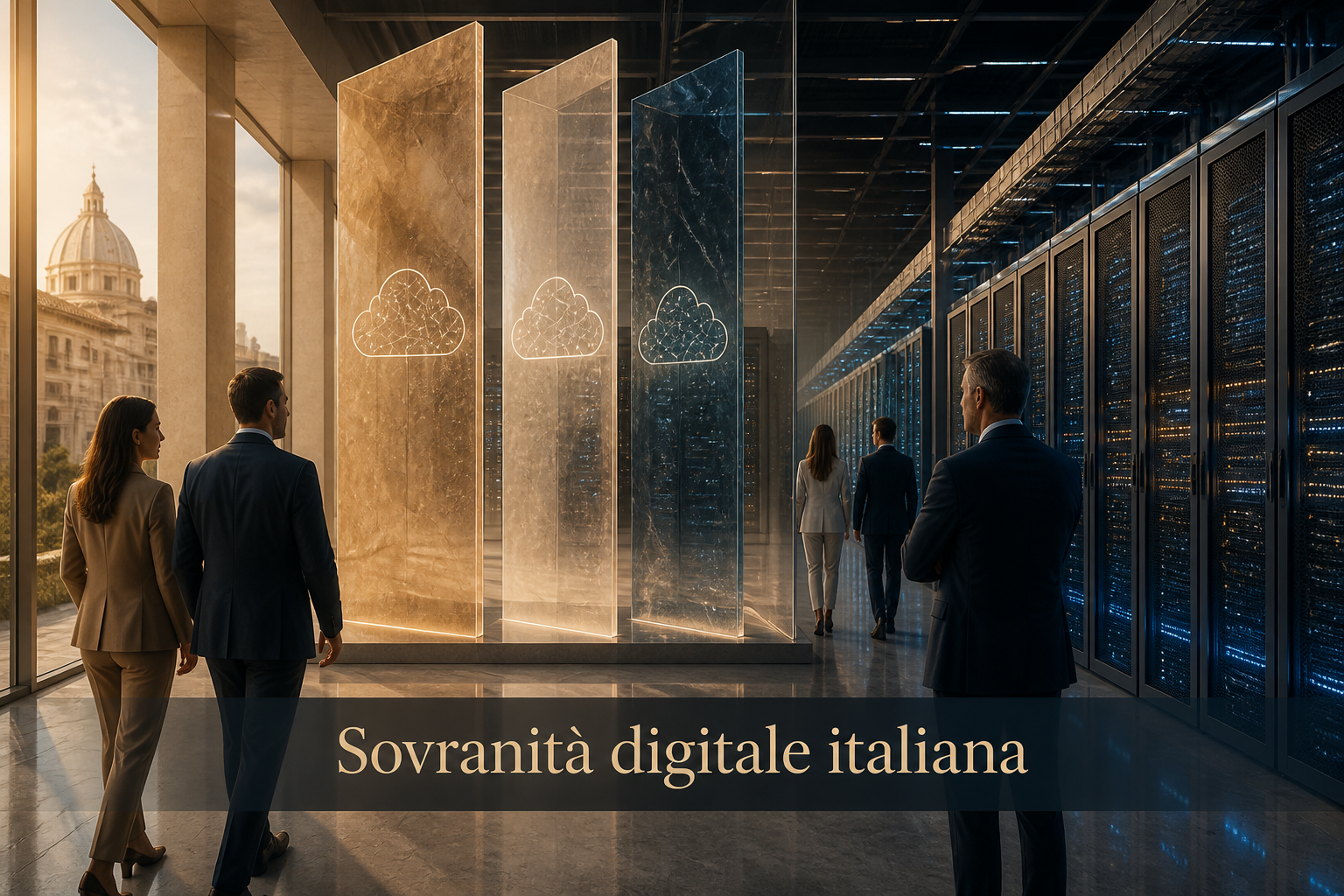 perche-tre-banche-italiane-mettono-231-milioni-in-un-progetto-statale-per-non-dipendere-piu-dai-cloud-americani