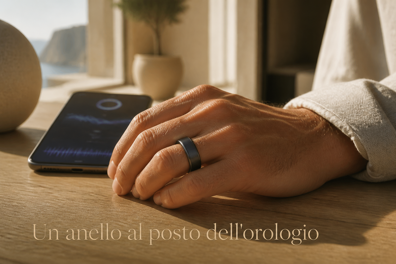 un-anello-al-posto-dell’orologio:-oura-ring-4-stealth-misura-12-torna-scontato-per-chi-monitora-sonno-e-attivita
