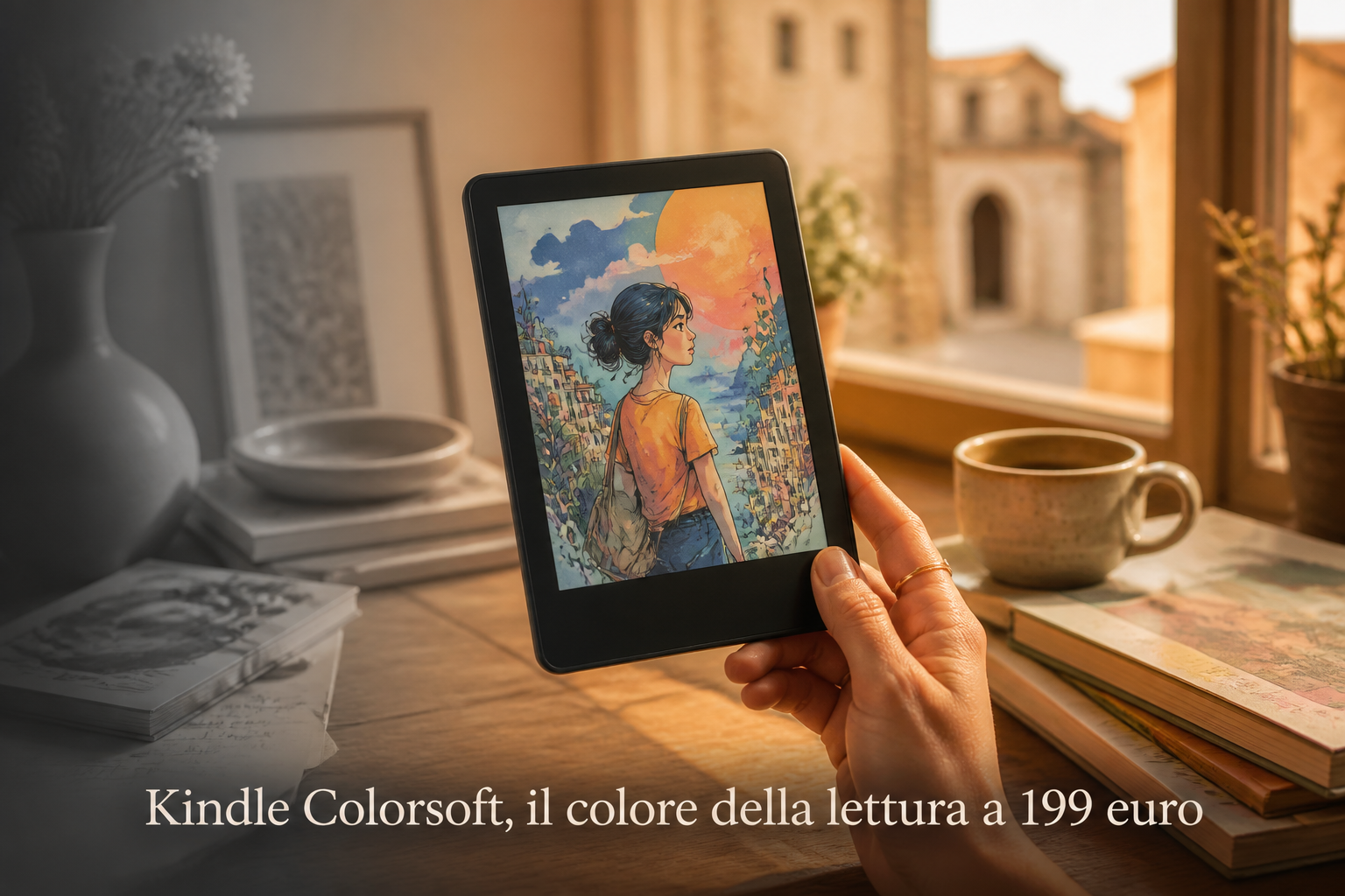il-futuro-degli-e-reader-passa-dai-colori:-il-kindle-colorsoft-scende-a-199-euro-con-schermo-amoled-da-7-pollici