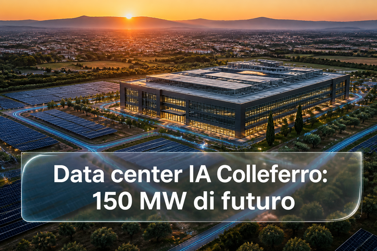 data-center-intelligenza-artificiale-colleferro:-150-mw-di-potenza