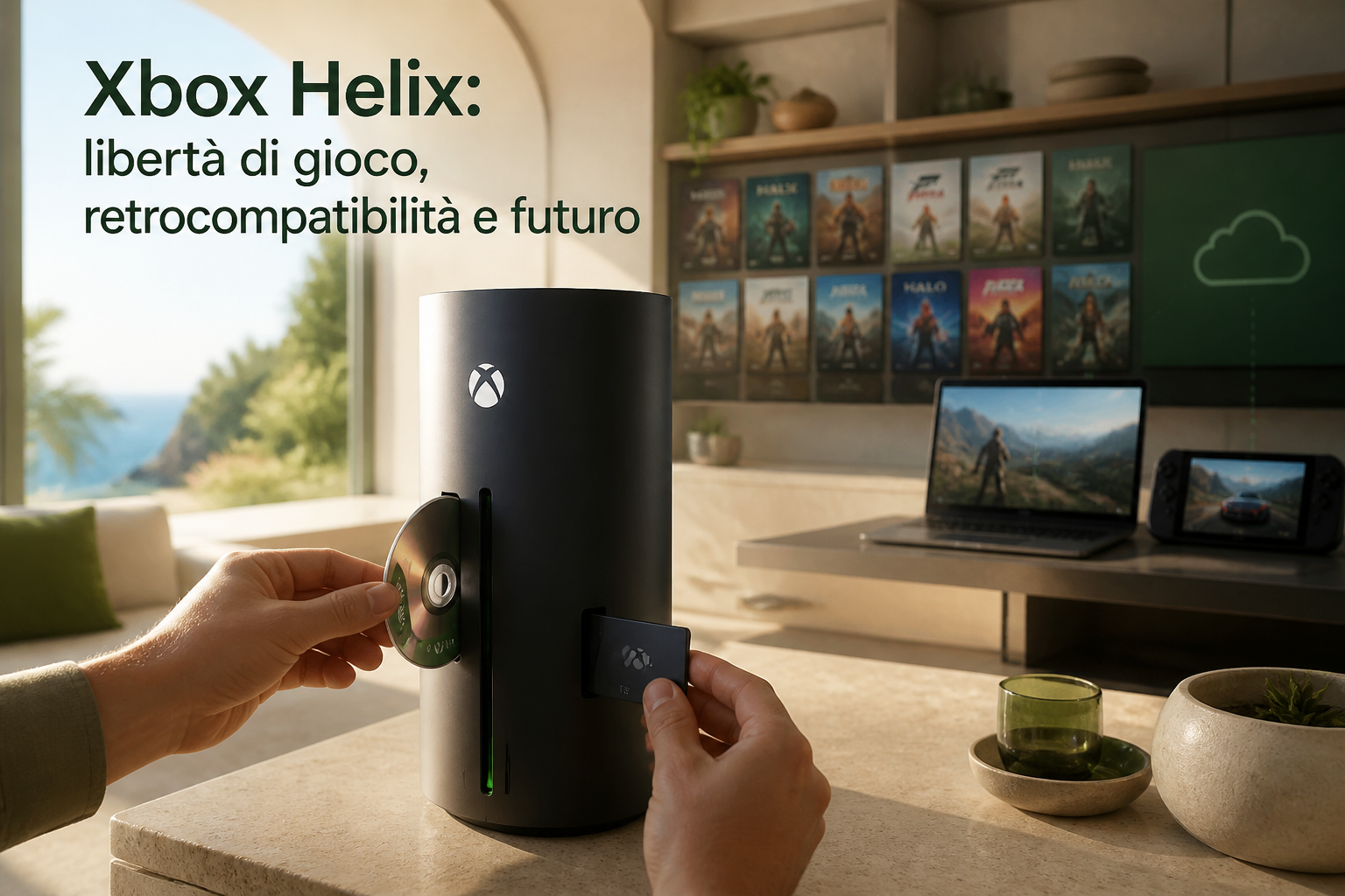 xbox-helix:-console-accessibile-con-retrocompatibilita-e-giochi-fisici