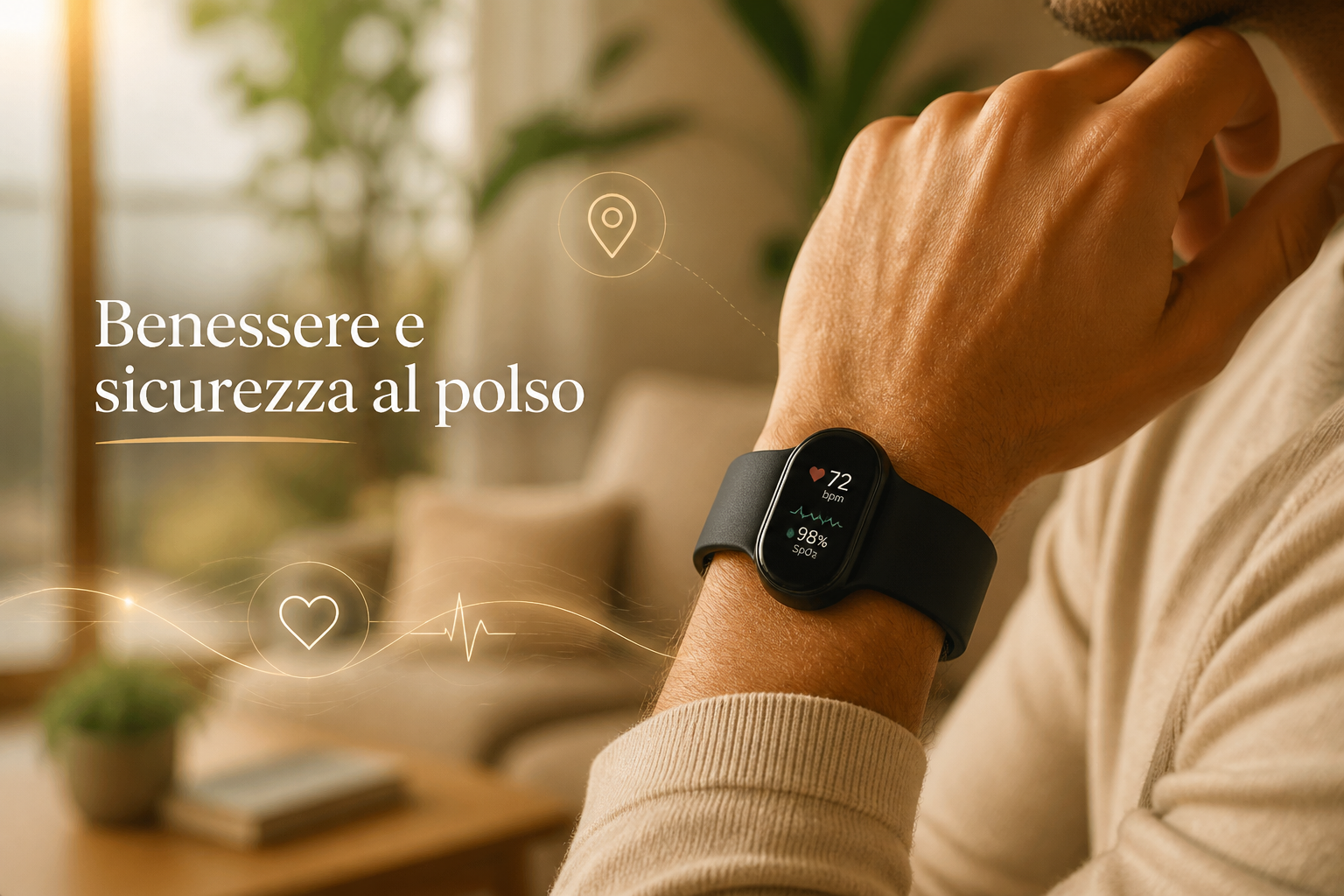 luffu-link-bracciale-intelligente-monitoraggio-salute-e-localizzazione