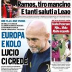 juventus-spalletti,-tuttosport-titola:-“europa-e-kolo,-lucio-ci-crede”