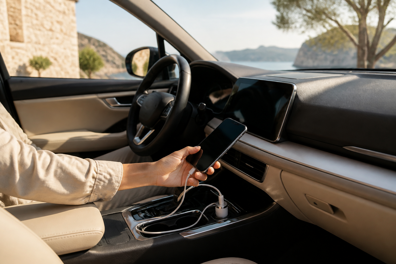 porta-usb-auto-caricabatterie-smartphone-lento-adattatore