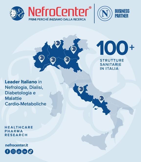 il-napoli-rinnova-la-partnership-con-nefrocenter-per-l’assistenza-medica-al-maradona