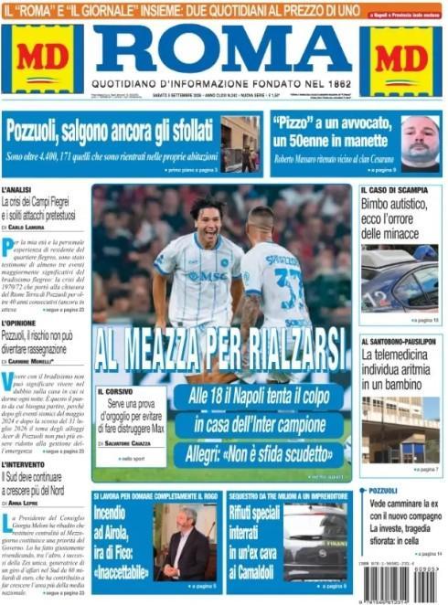 verso-inter-napoli,-l’apertura-de-il-roma:-“al-meazza-per-rialzarsi”