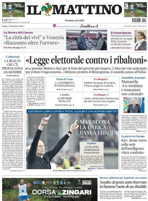 conferenza-allegri,-il-mattino-titola:-“max-suona-la-carica”