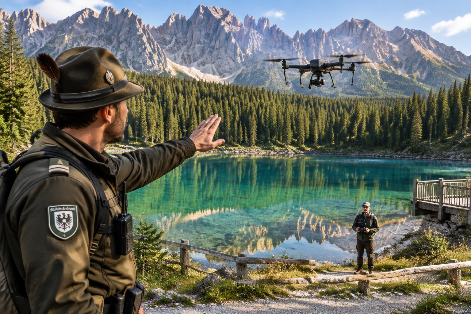droni-abbattimento-ranger:-al-lago-di-carezza-fermati-gia-in-155
