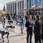 robot-umanoidi-a-varsavia-manifestano-contro-l’ia-e-il-ministro-interviene