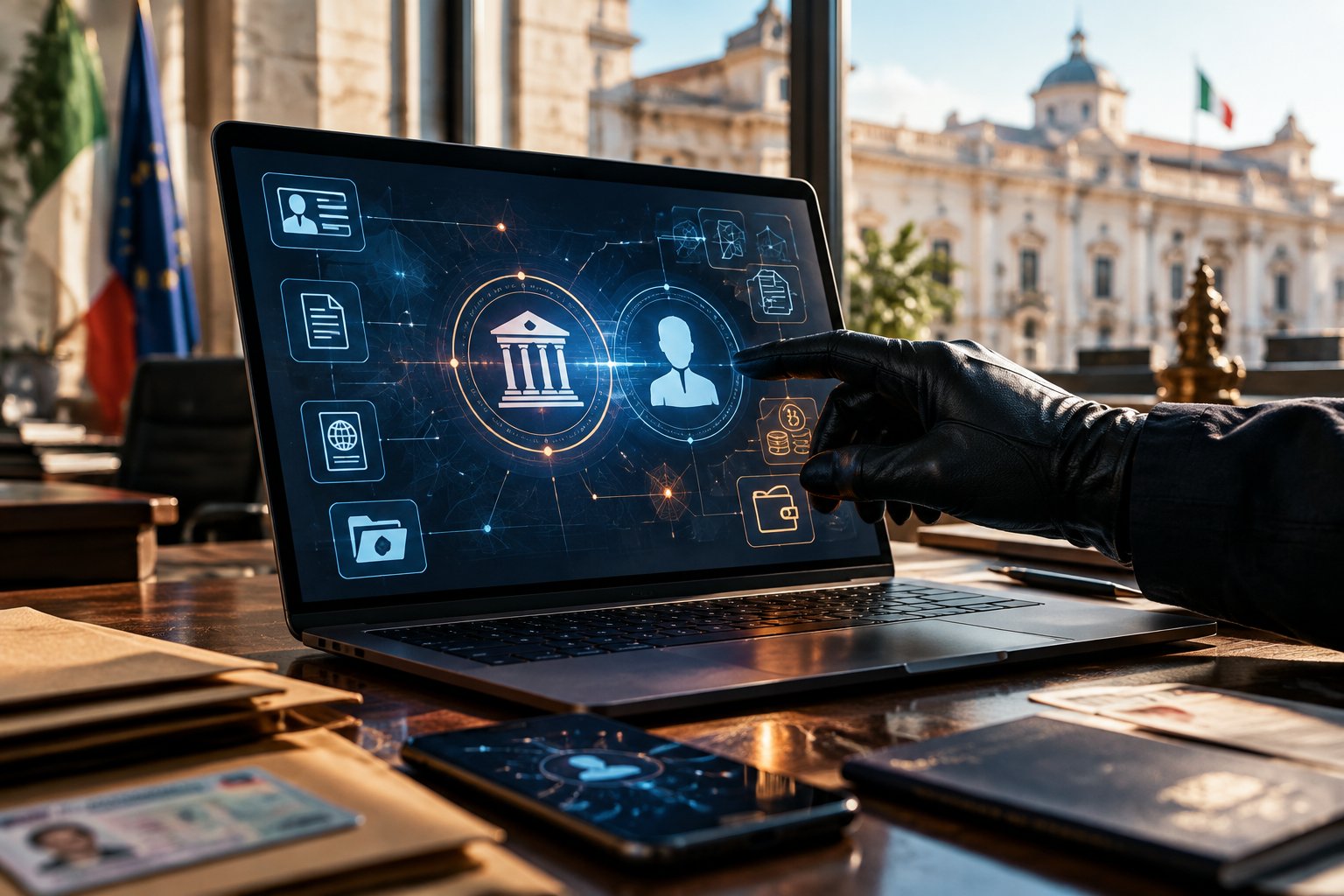 attacco-hacker-alla-polizia-italiana:-rubati-dati-e-conti-revolut