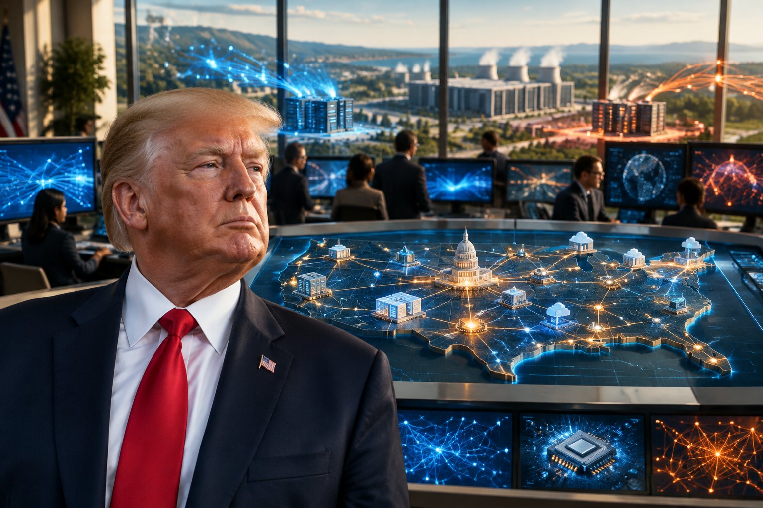 trump-e-la-policy-sull’intelligenza-artificiale:-nasce-la-task-force-in-america