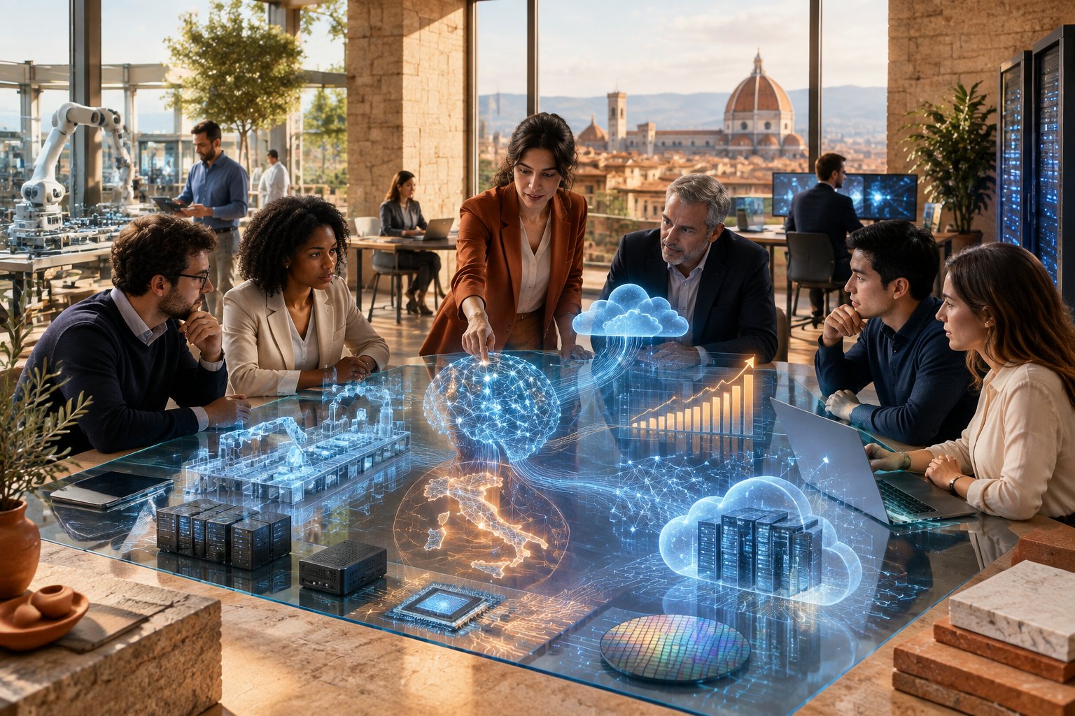 panetta:-l’intelligenza-artificiale-puo-rilanciare-la-produttivita-in-italia
