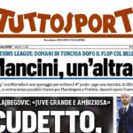 in-turchia-dopo-il-flop-col-belgio,-tuttosport:-“mancini,-un’altra-italia”