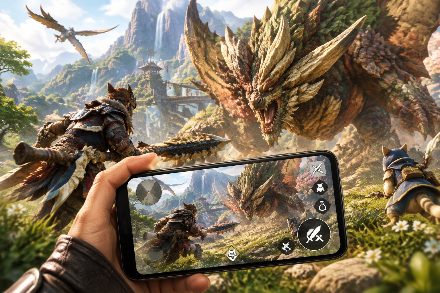 monster-hunter-rise-e-ora-disponibile-su-mobile-grazie-all’app-netflix