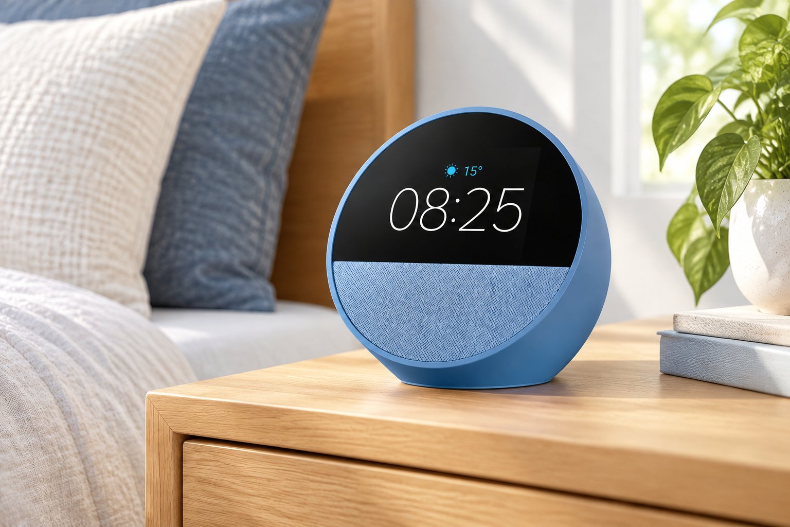amazon-taglia-il-prezzo-di-echo-spot:-offerta-al-58%-a-49,99-euro